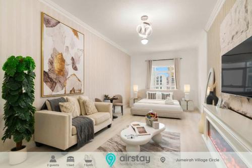 Jumeirah Village Circle Apartment | Airstay - Chic Studio - Next to FIVE Hotel - Monthly Offer Available!