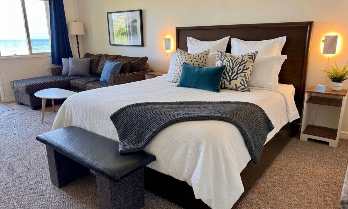 Regional District of Nanaimo Hotel | Beachfront King Bed Studio Suite