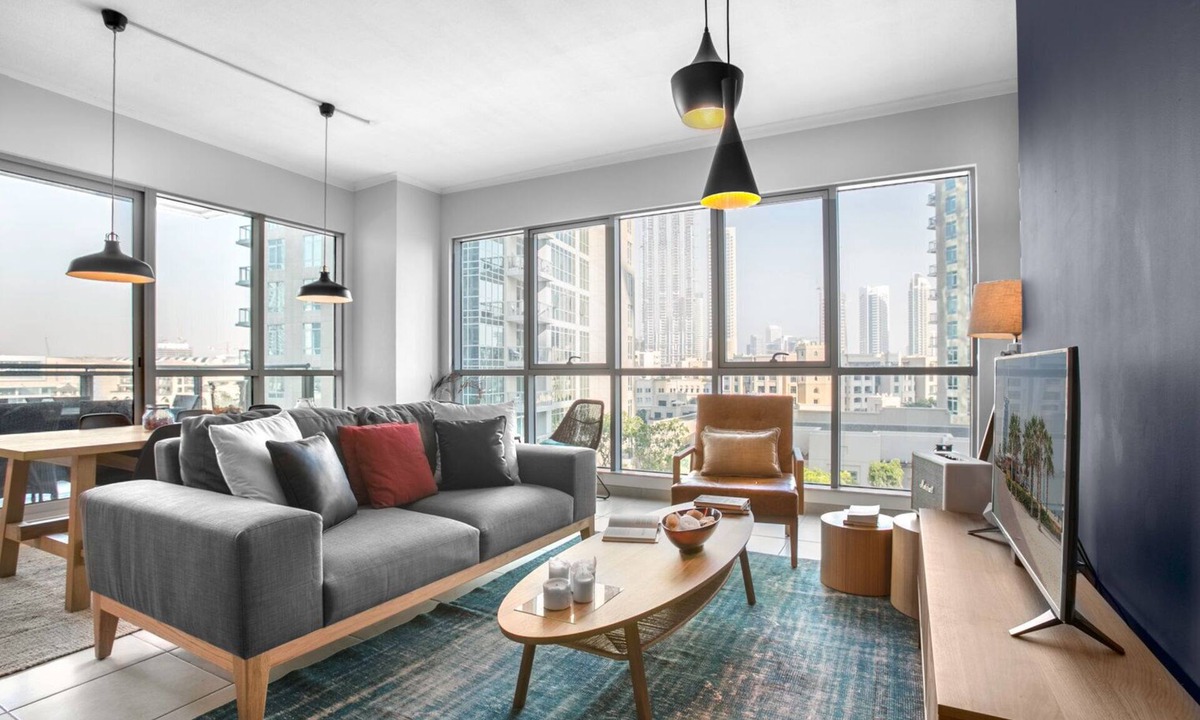 Downtown Dubai Apartment | Blueground | Burj Residence Phase I & II, pool, nr Burj Khalifa