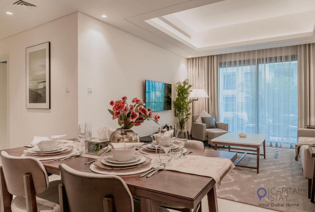 Sharm Apartment | Capital Stay- Private Two Bed Apartment - The Address Beach Resort Residences Fujairah