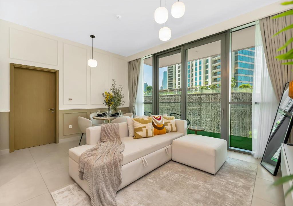 Bur Dubai Apartment | Chic 1BR in Downtown Dubai-Direct access to Dubai Mall