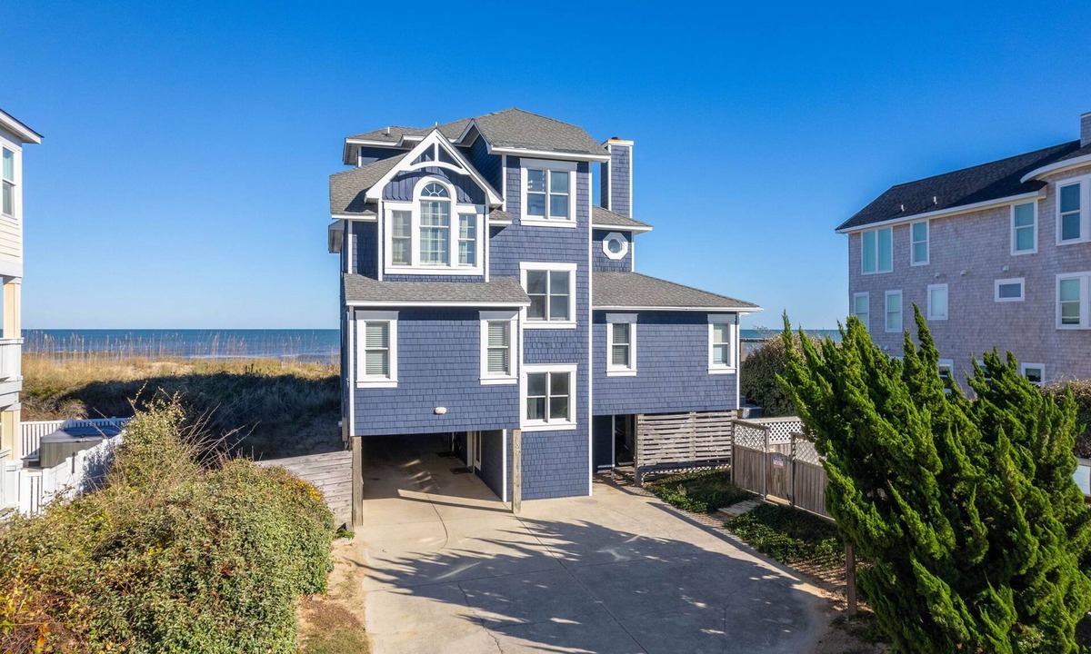 Carolina Dunes House | Come enjoy our Ocean front oasis in the heart of Duck. Private pool and hot tub.
