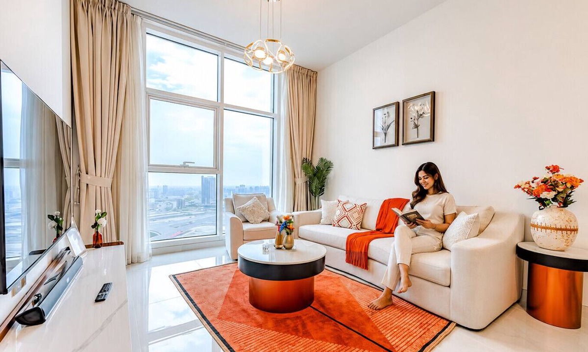 Al Barsha Apartment | HAVN - 2 Bed in Skyz, 5 mins to Miracle Garden