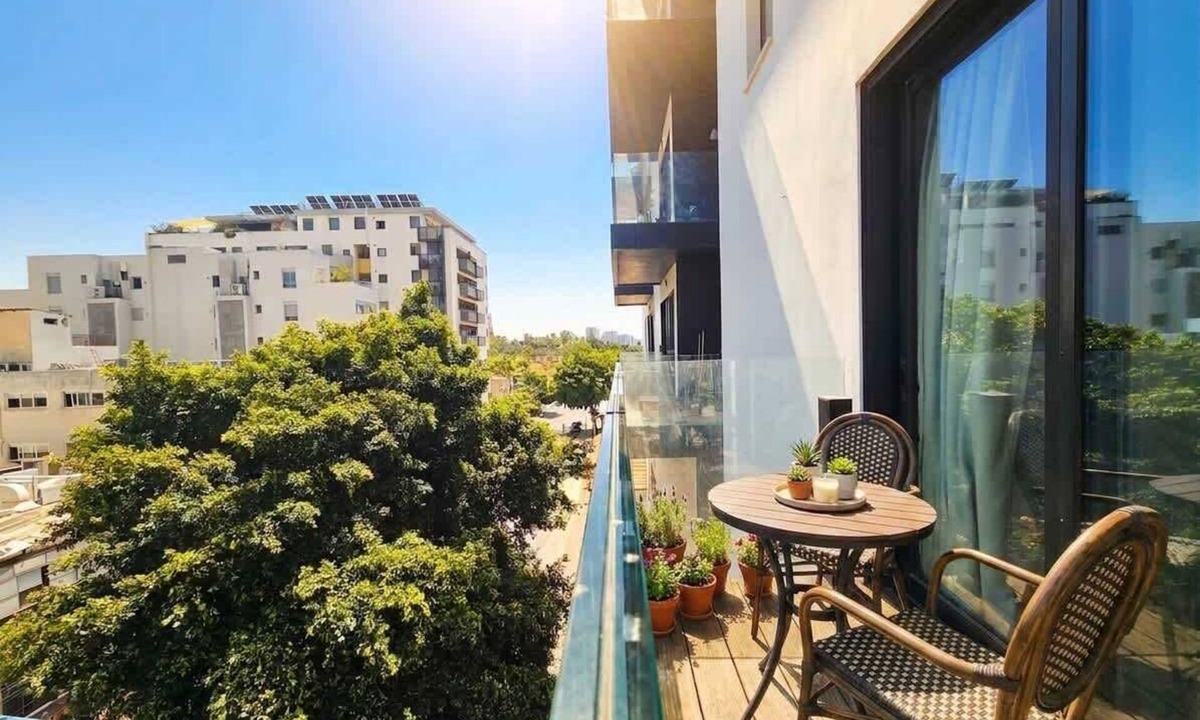 Tel Aviv Apartment | Herzl10 #TLV View- Luxury 1BR & Mamad |SweetyGuest