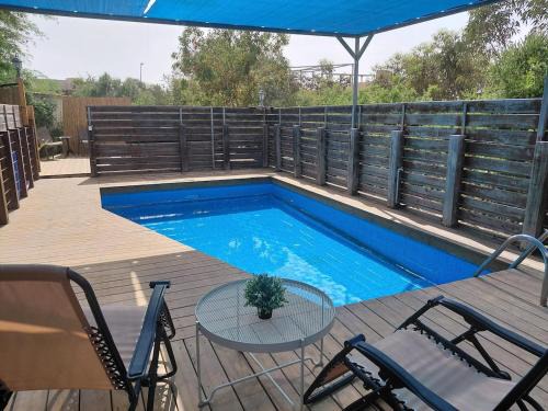 Merhav Am House | Kedem Mountain - Pool and Hot Tub in the Desert