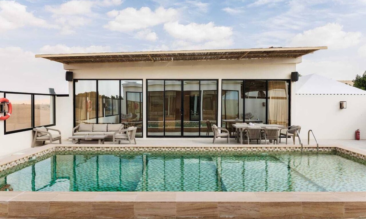 Al Madam House | Luxury Desert Villa with Private Pool & Premium Buggies