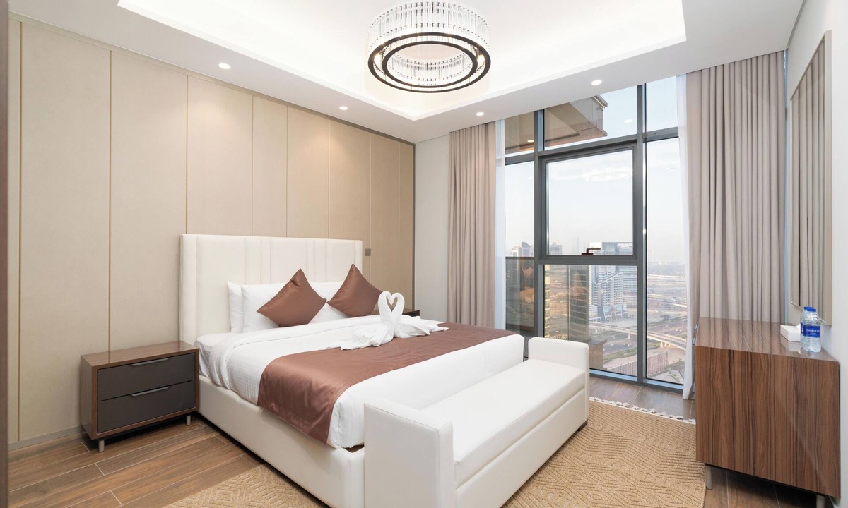 Business Bay Apartment | Modern 2BR Haven City Lights & Luxury Comfort