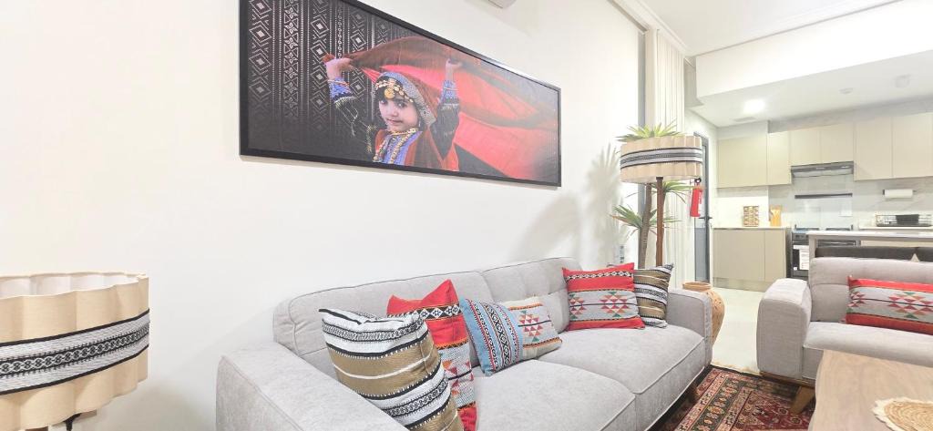 Bawshar Apartment | Modern Omani Inspired Apartment in Muscat