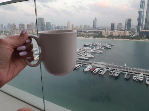 Dubai Marina Apartment | Seaside Serenity Perfect Beachfront Holiday Haven