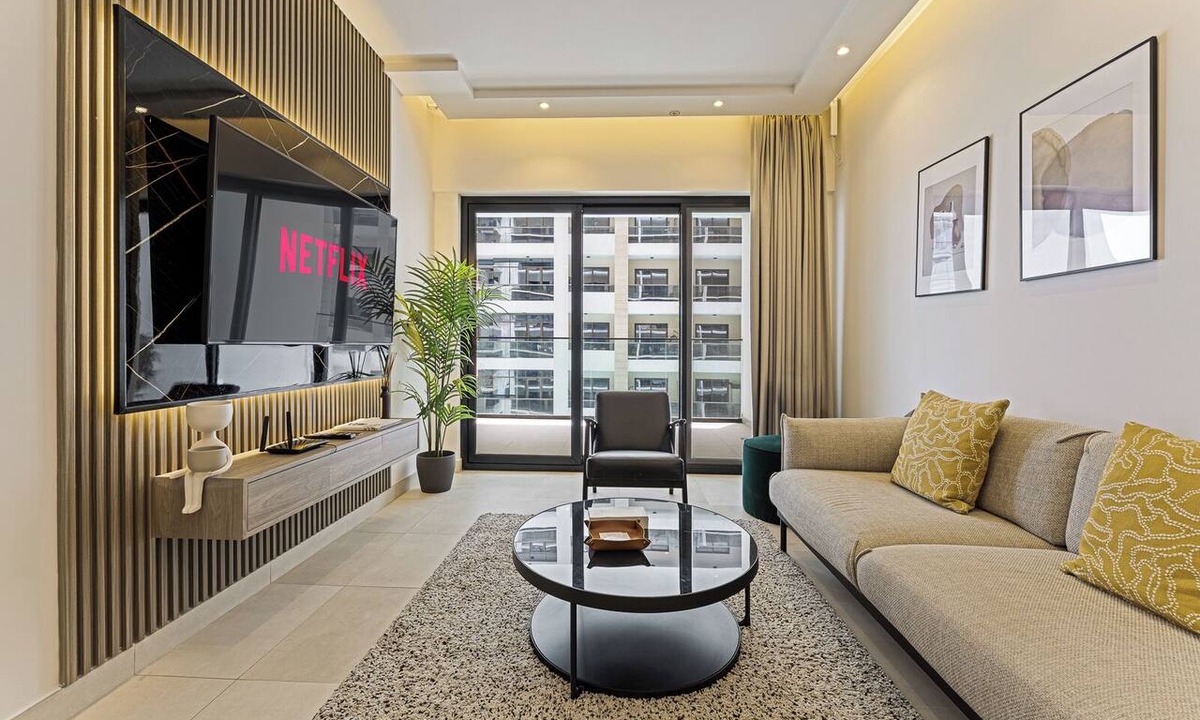 Jadaf Apartment | Stunning 1BR, 8 Min to Burj Khalifa