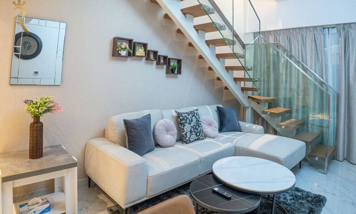 Masdar City Apartment | The Oasis Blackforest 2BR Duplex