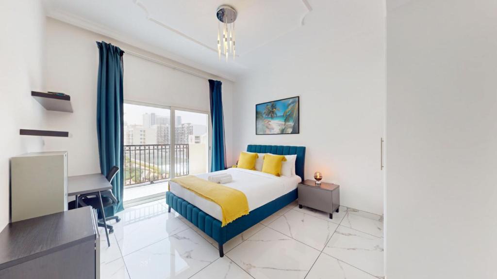 Al Barsha Apartment | Vacationer Holiday Homes I Upgraded 1 Bed with Pool View l Arjan
