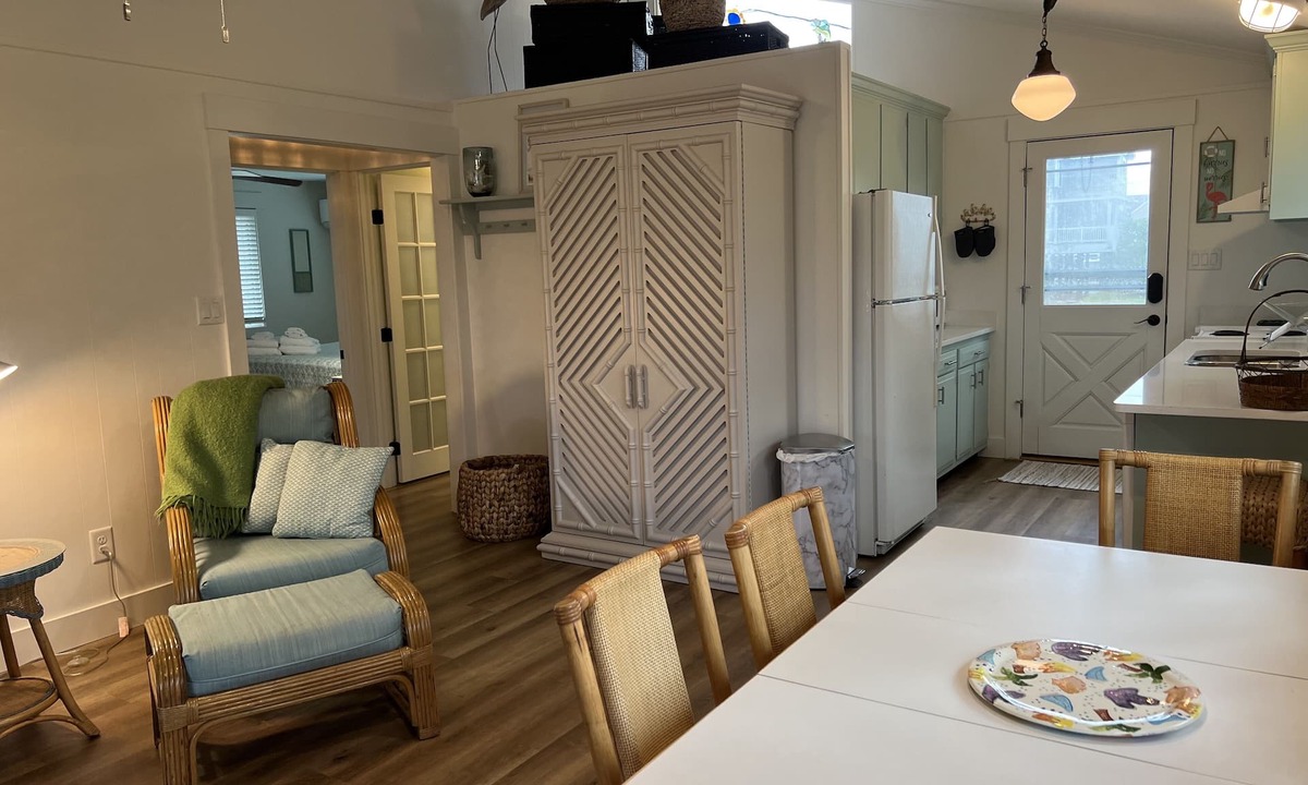 Colington Harbour Cottage | Waterfront Harbor Home, Sunset Views, Fireplace, Private dock and Boat Slip