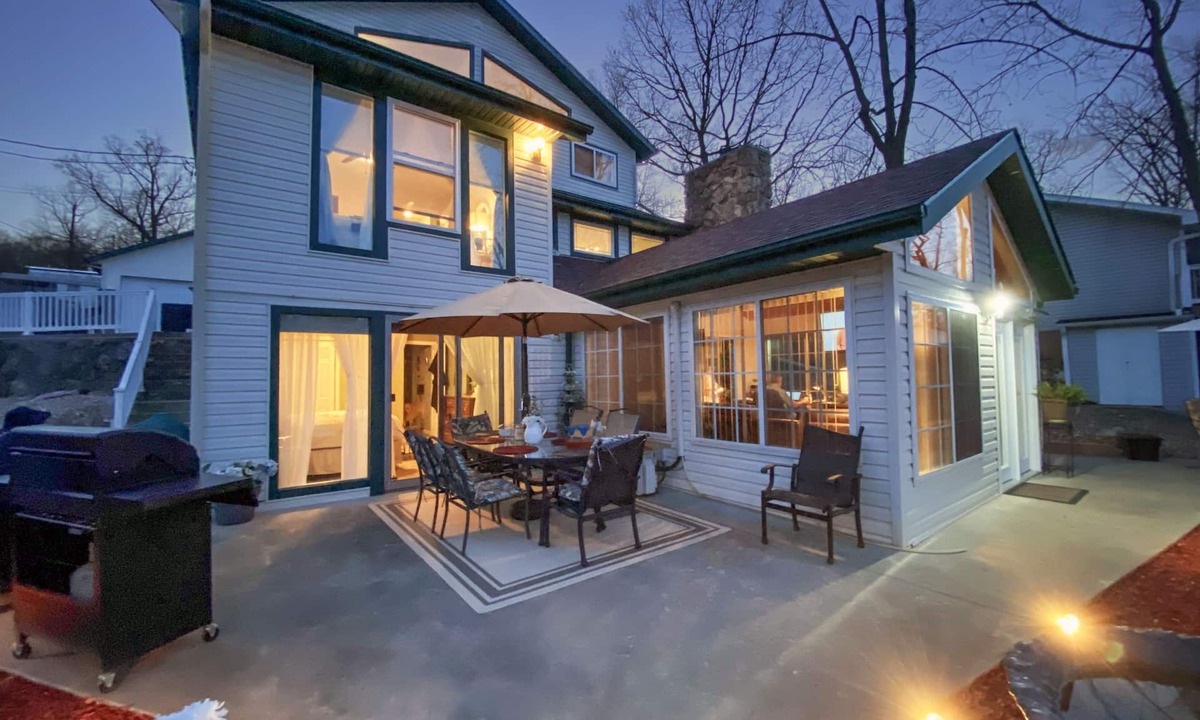 Sunrise Beach House | Your Paradise Awaits at the Lake! Large game room and New Dock Bar!