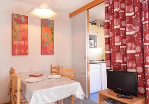 28 m² Studio flat ∙ 1 bedroom ∙ 4 guests in Plagne Bellecôte