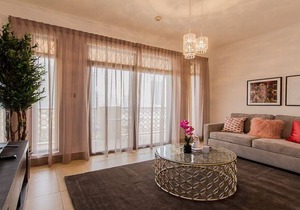 Premium 1BR With Garden Near Burj Khalifa!!