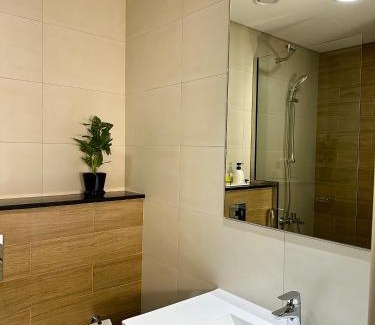 Abu Dhabi Apartment | Comfortable 1 Bedroom with Balcony Vista 1