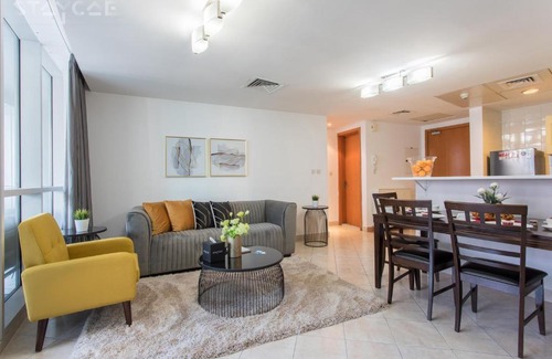 Dubai Marina Apartment | Staycae Waves Tower