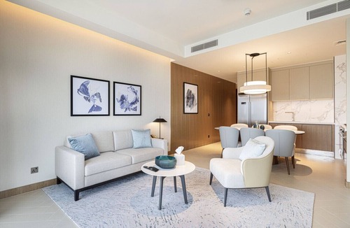 Downtown Dubai Apartment | 3BR Burj Khalifa Fountain NYE View | Address
