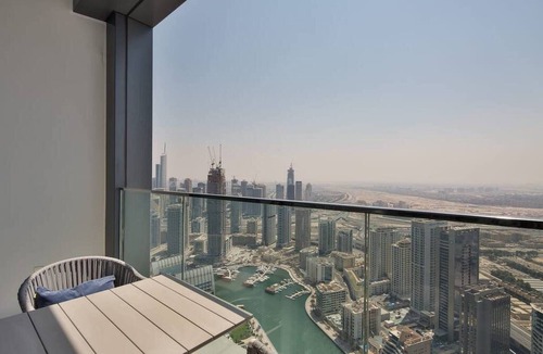 Dubai Marina Apartment | Address Jbr Beach Resort - 2bedrooms - High Floor View