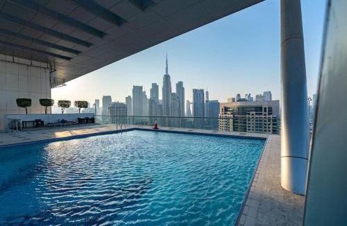 Business Bay Apartment | Aesthetic 1-Bedroom Apartment with spacious balcony in Business Bay!
