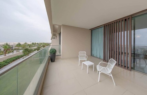 Ajman Apartment | Al Zorah Apartment: Direct Sea Views & Pool Access