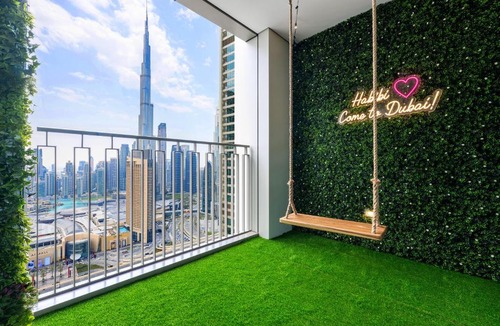 Za'abeel 2 Apartment | Amazing Patio Experience - Best Burj Khalifa View