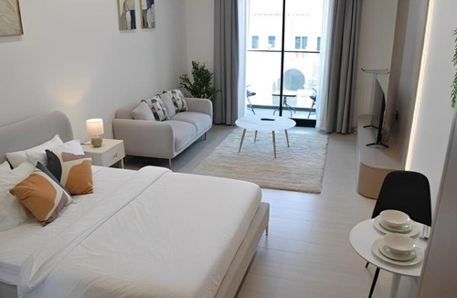 Jumeirah Village Circle Apartment | Binghatti Dusk Studio with Gym &Pool