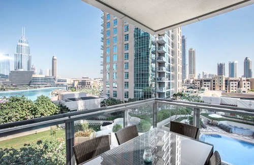 Downtown Dubai Apartment | Blueground | Burj Residence Phase I & II, pool, nr Burj Khalifa