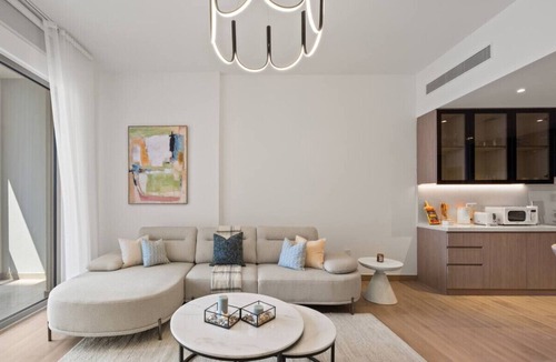 Dubai Apartment | Boho Bayfront 1BR in La Sirene 2 Seaport View