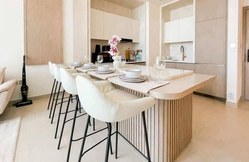 Jumeirah Village Apartment | Calm 1BR Haven with Private Pool in Binghatti Royale!