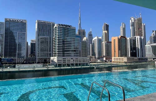 Business Bay Apartment | Casa Tranquila Luxury Suites with Burj Khalifa & Canal Views
