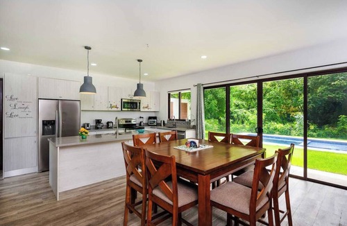 Junquillal House | Casa Tuga is a bright 4BR, 4BA home with a private pool (with kid-friendly area), Just a short walk to the beach and restaurants.