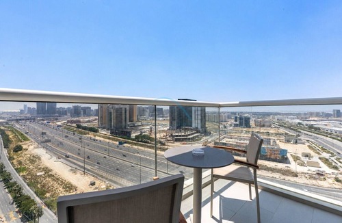 Jumeirah Village Triangle Apartment | Charming Studio with a Skyline View Balcony, Easy Access to Main Roads