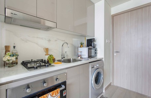 Nad Al Sheba Apartment | Charming Studio with Cozy Balcony in MBR City!