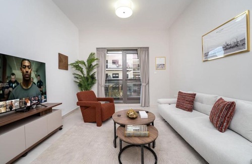 Jadaf Apartment | Chic 1 Bed Getaway in Al Jaddaf Easy City Access