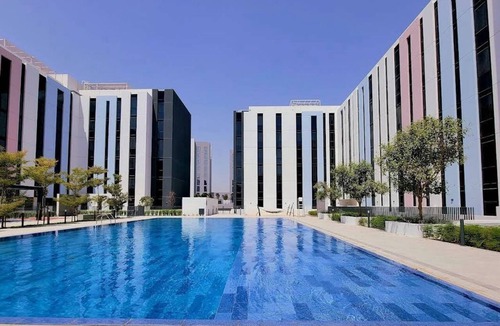 Sharjah Apartment | Chic Studio W Pool Access in Arada