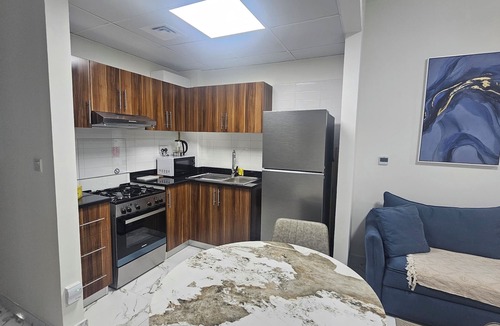 Al Hamra Village Apartment | Chic studio with AC, fitness room, swimming pool, open sea in marvelous Al Hamra