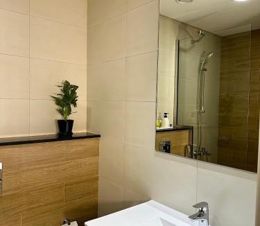 Abu Dhabi Apartment | Comfortable 1 Bedroom with Balcony Vista 1