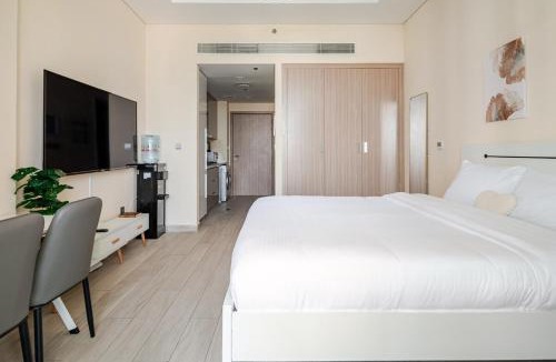 Jadaf Apartment | Cosy studio Free Parking Free unlimited drinkable water Near Downtown