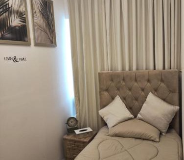 Ajman House | Cozy Small Private Room Sea View window - ROOM INSIDE APARTMENT