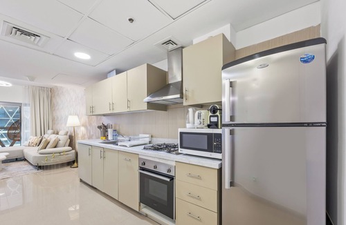 DIFC Apartment | DIFC 1BR, Gate Avenue walkway