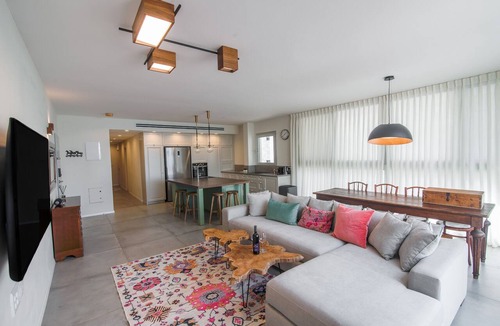 Haifa Apartment | dream Penthouse W 3 Bedrooms on the SEA W JACUZZI and SEA View Luxury boutique