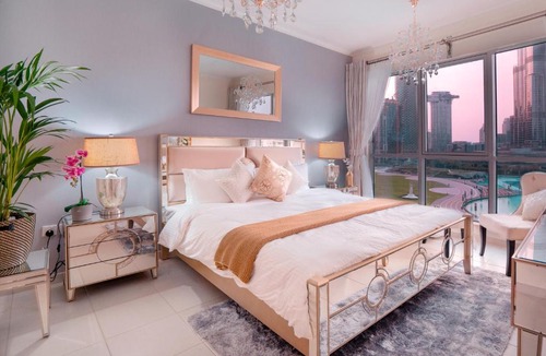 Downtown Dubai Apartment | Elite Royal Apartment - Full Burj Khalifa & Fountain View - 2 bedrooms and 1 open bedroom without partition