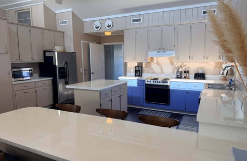 Holden Beach House | Enjoy oceanfront views at How Sweet The Sound in Holden Beach, NC; perfect for families.