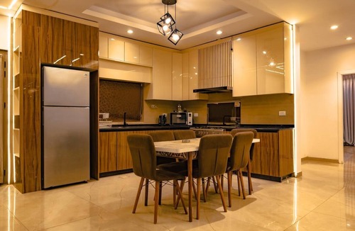 Al Rama Ski Chalet | Escape to a luxurious modern villa designed for comfort, and privacy.