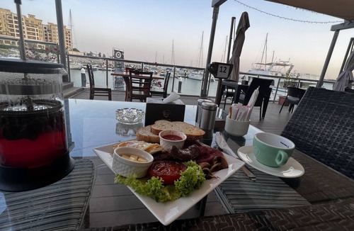 Al Hamra Village Apartment | Full sea view Studio high floor