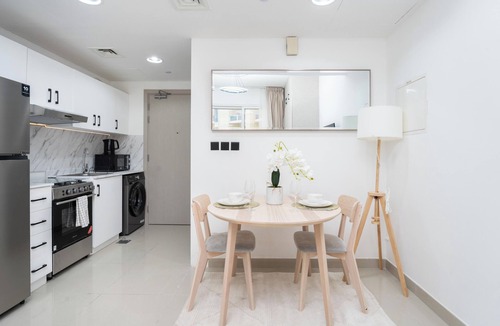 Dubai Production City Apartment | Gala Guests - Lakeside Tower Living