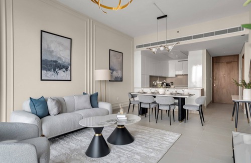 Al Safa Apartment | GuestReady - BurjKhalifa & Canal Views|2BR + Maids