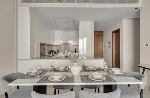 Al Safa Apartment | GuestReady - BurjKhalifa & Canal Views|2BR + Maids